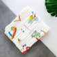 Combo of 2 Muslin 6layer Bath towels 100*50 cms (Random)