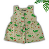 Muslin Button Frock 0-3 M – Whales