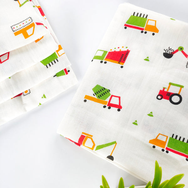 Muslin Swaddle – Heavy Vehicles