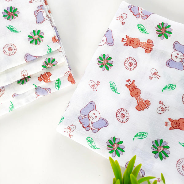 Muslin Swaddle – Elephant