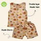 Muslin Vest & Shorts Set 6-12 M – Whale