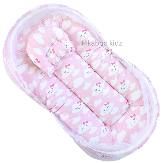 Baby Net BED – Bow Pink