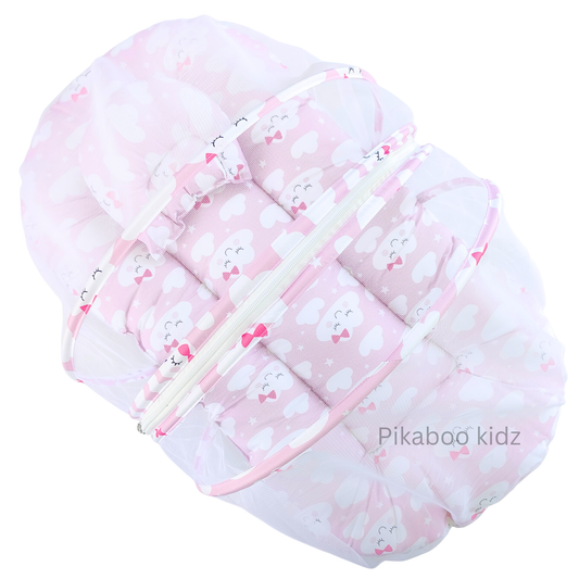 Baby Net BED – Bow Pink