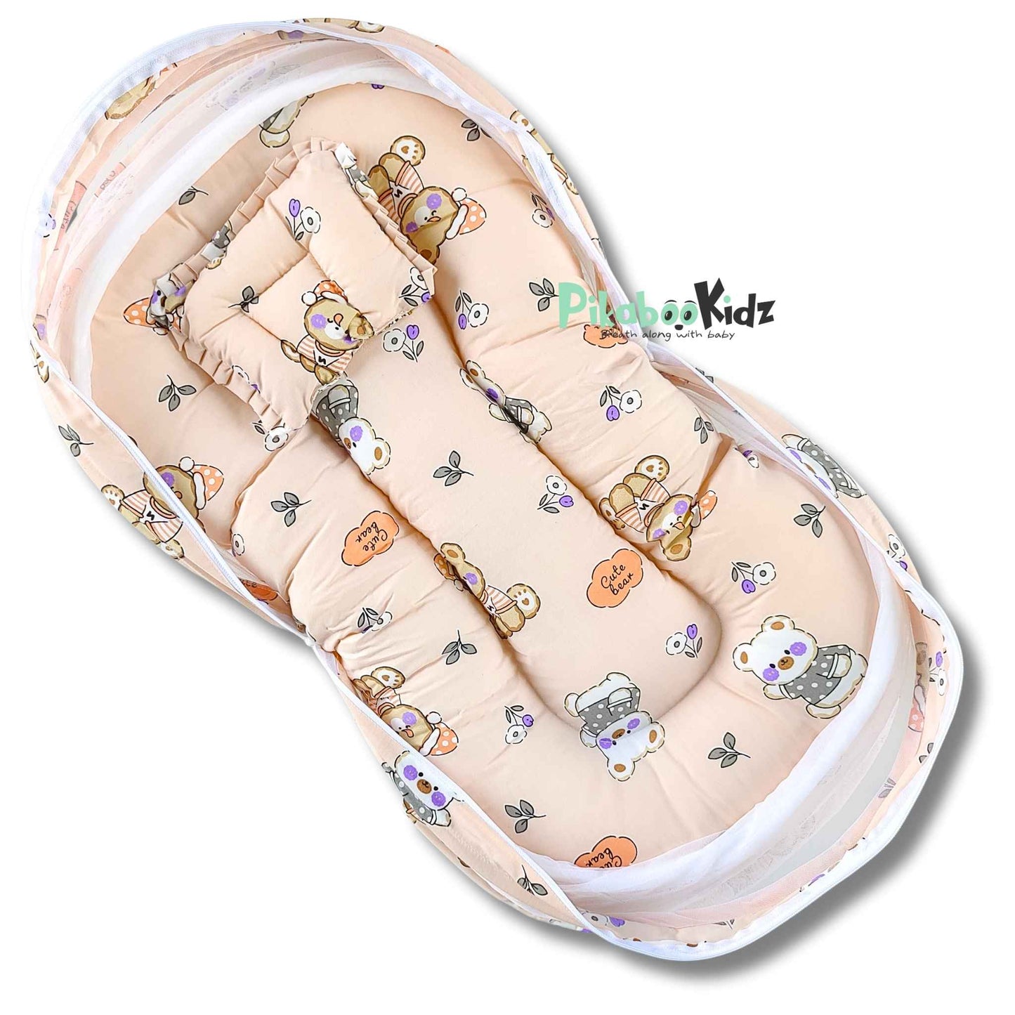 Baby Net BED – Teddy Orange