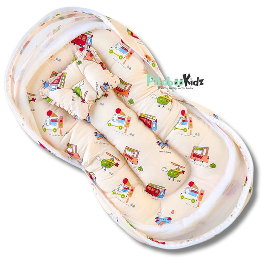 Baby Net BED – Vehicles orange