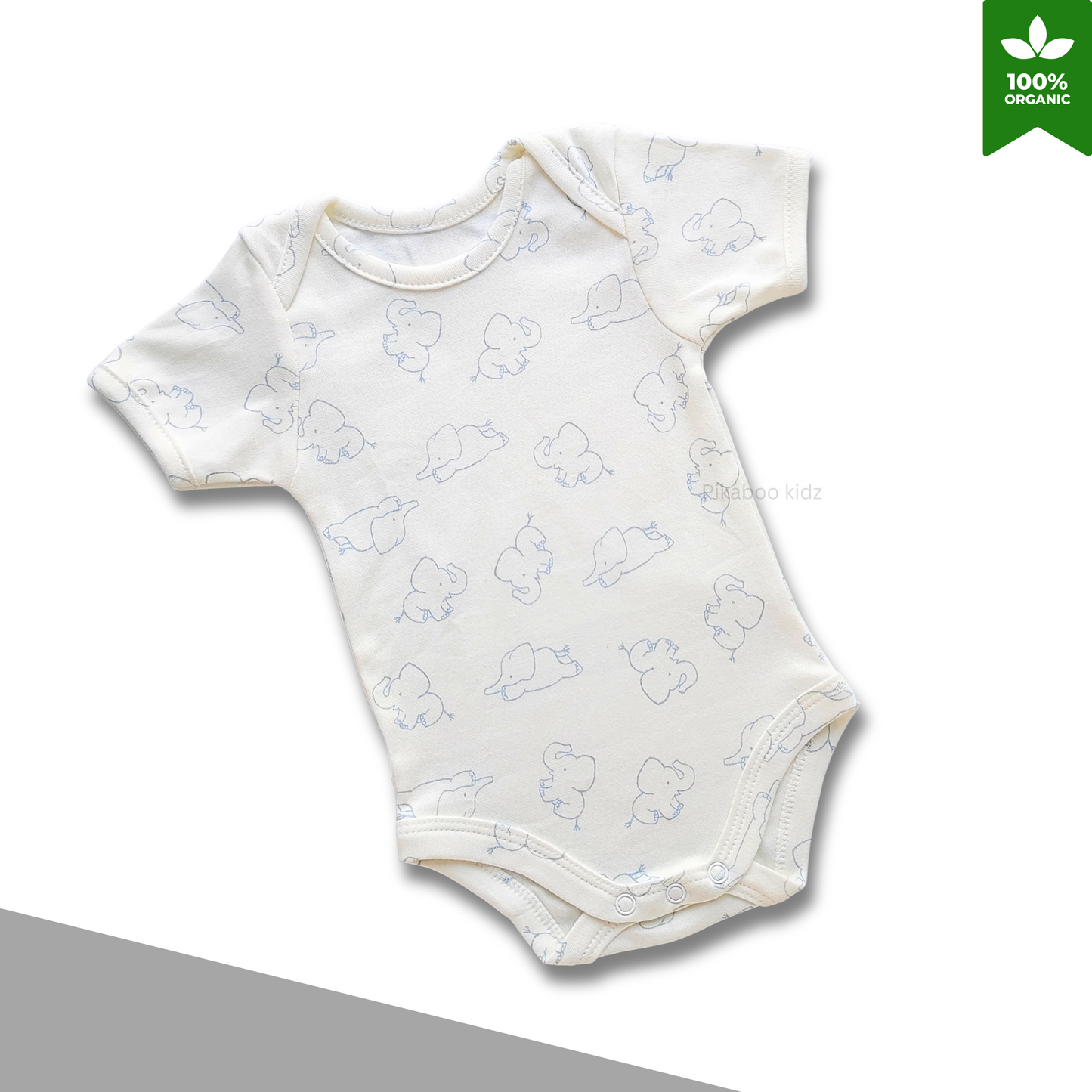 Onesies 0-3M – Elephants
