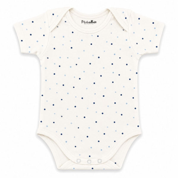 Onesies 3-6 M – blue dots