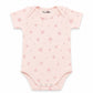 Onesies 3-6 M –  Peach flowers