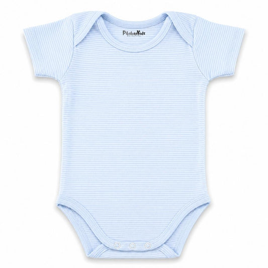 Onesies 3-6 M – blue stripes