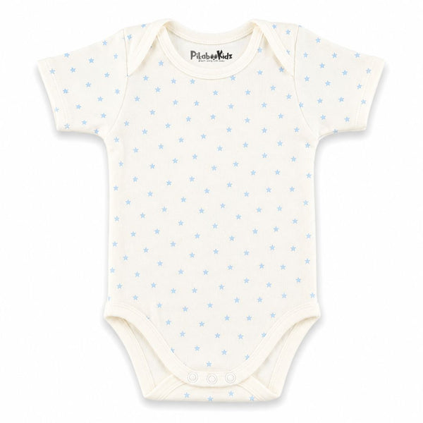 Onesies 6-12 M – Blue stars