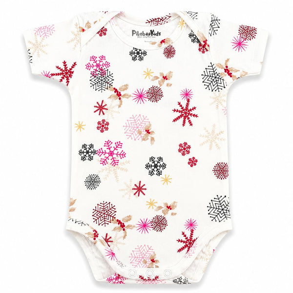 Onesies 6-12 M – Snow flakes