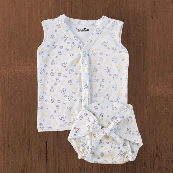 Orgonic Cotton Jabla Nappy set Pack of 5 - alt view