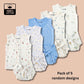 Organic Cotton Jabla Nappy set (Any5) Combo NB to 3M