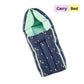 Cotton Carry Bed – Boats navy blue