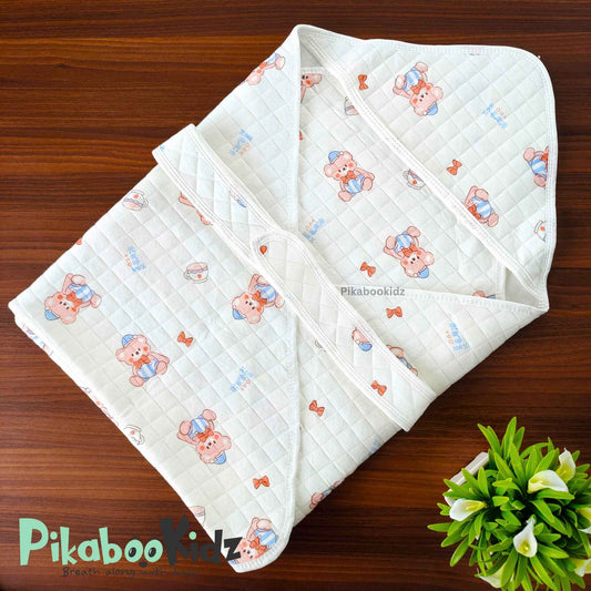 Muslin Hooded Wrapper / Blanket – Romber teddy