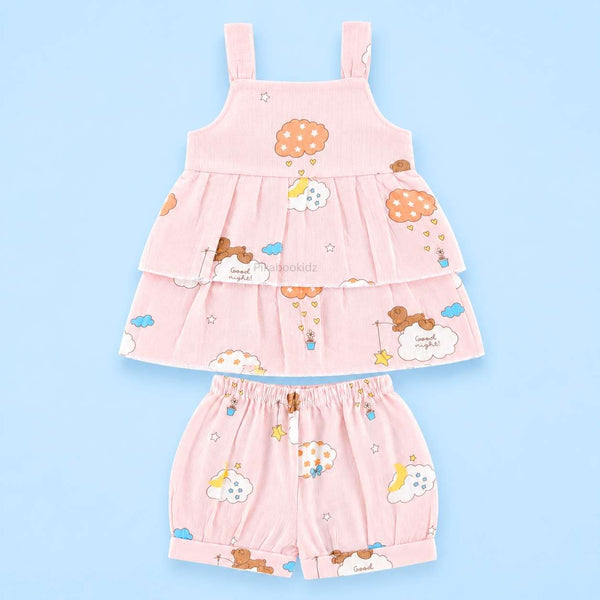 Muslin babygirl coords - Dreamy teddy - alt view