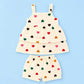 Muslin babygirl coords - Hearts