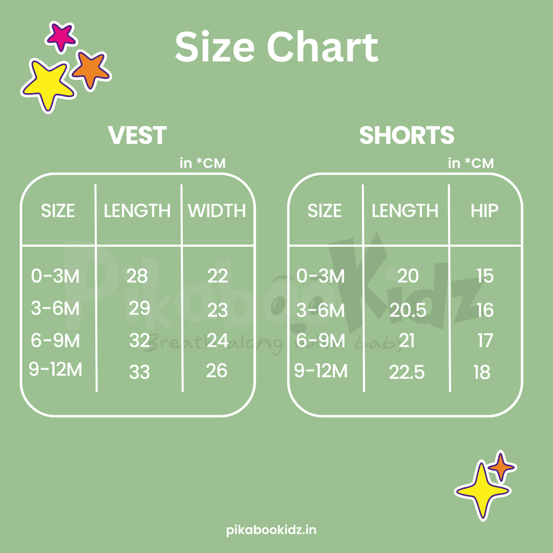 Muslin Vest & Shorts Set - Space