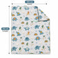 Baby Quilt - Elephants