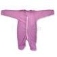 Footed Rompers - Burgundy