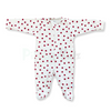 Footed Rompers - Polka Dots