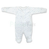 Footed Rompers - Paw prints