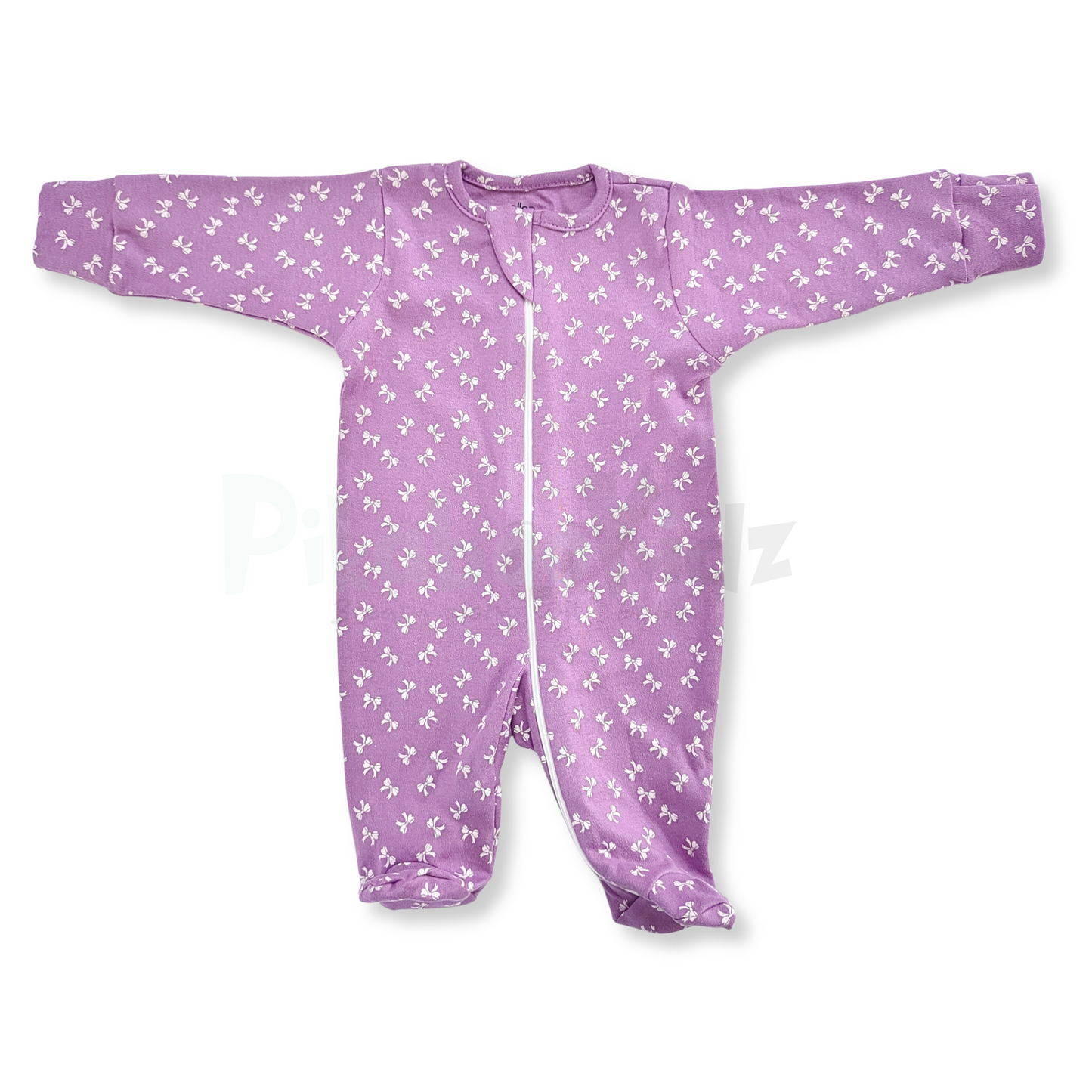 Full Footed Zipper Rompers - 3 Combo (1)