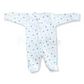 Footed Rompers - Blue Flowers