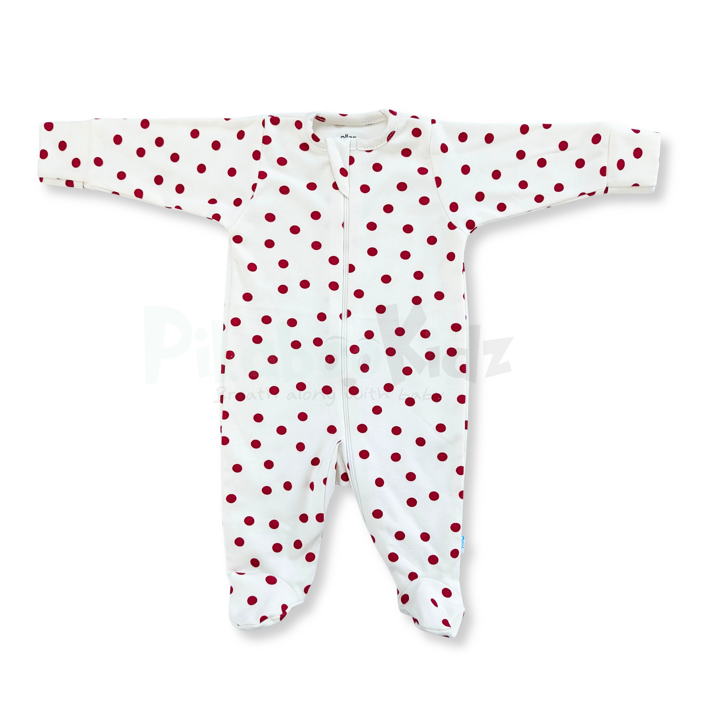 Full Footed Zipper Rompers - 3 Combo (1)