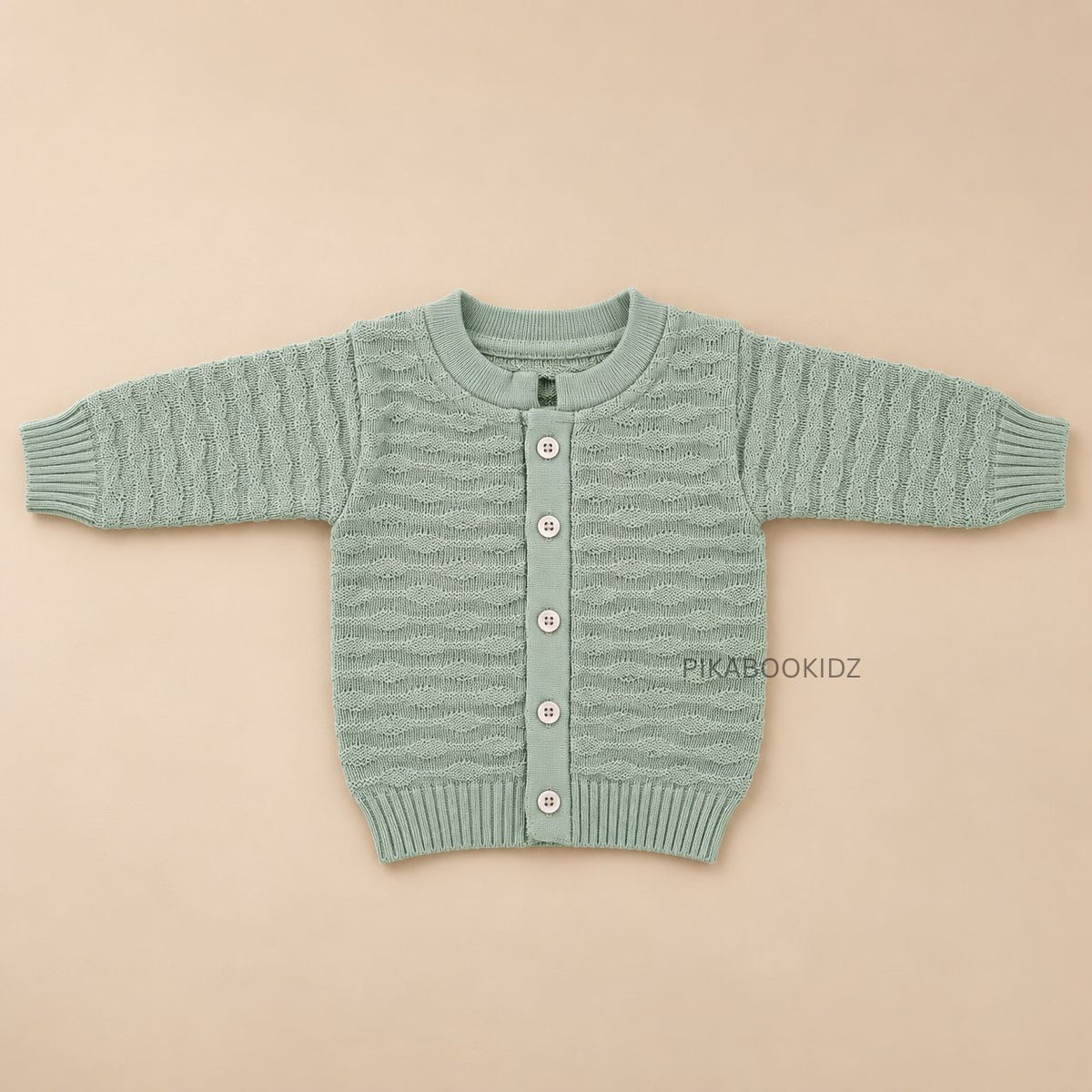 Baby Woolen Sweater | Soft Knitted Full Sleeve Cardigan