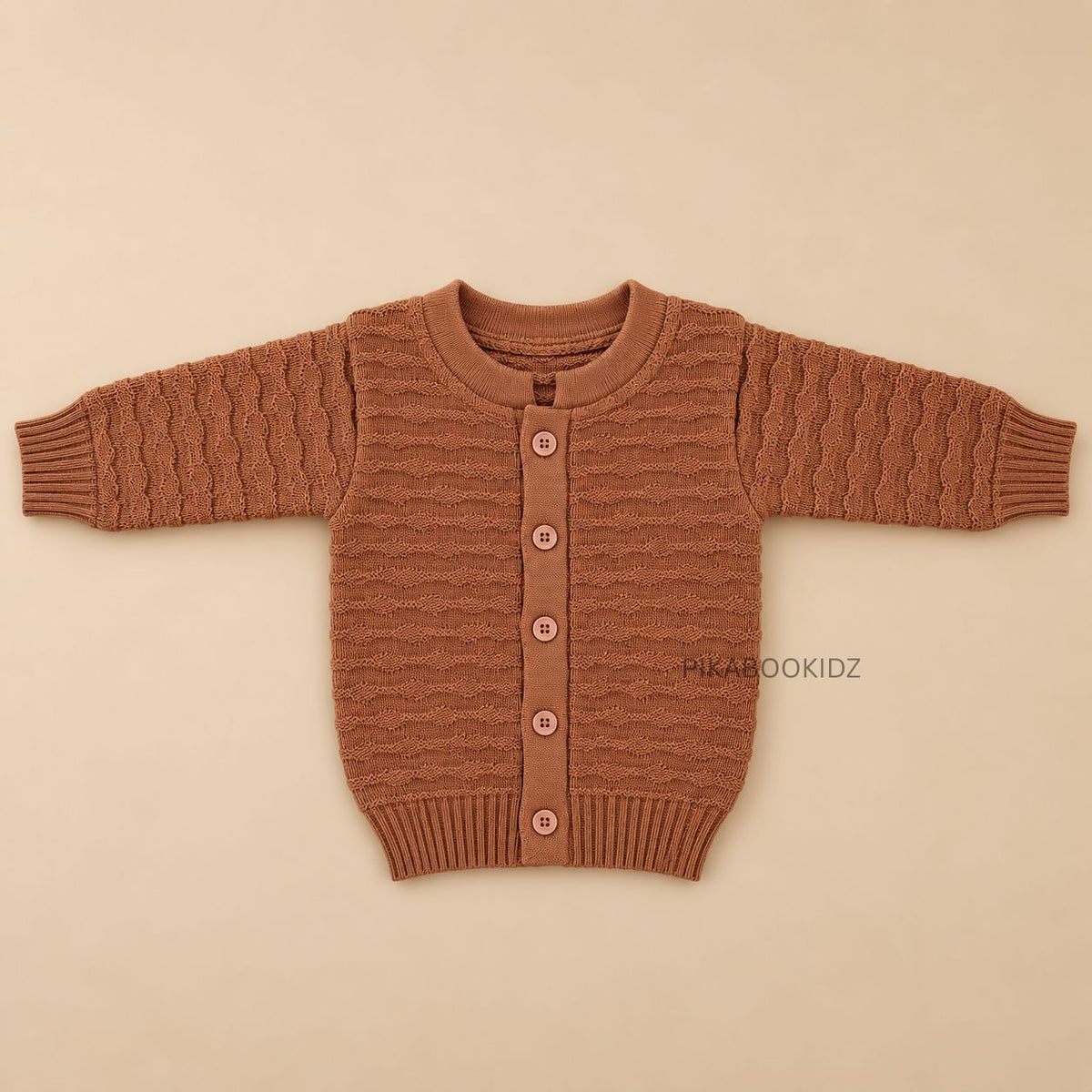 Baby Woolen Sweater | Soft Knitted Full Sleeve Cardigan