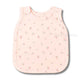 Cotton Side Button Jabla - Peach flowers