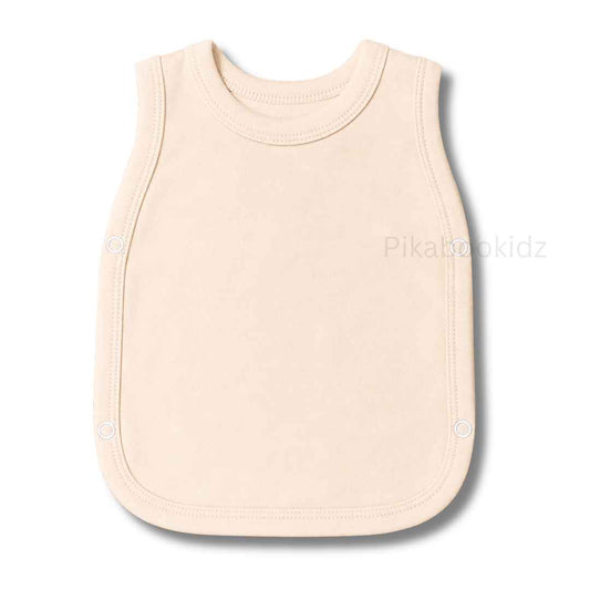Cotton Side Button Jabla - Beige