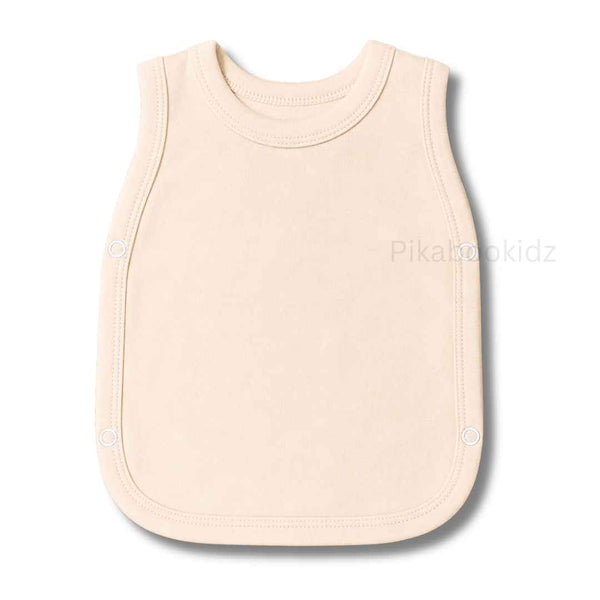 Cotton Side Button Jabla - Beige
