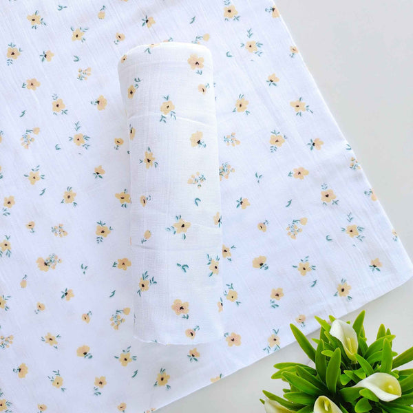 Muslin Swaddle – Flowers