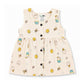 Muslin Button Sleeveless Frock - Desserts