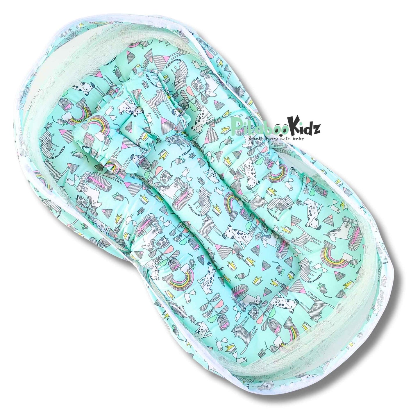 Baby Net BED – Aquagreen Rainbows