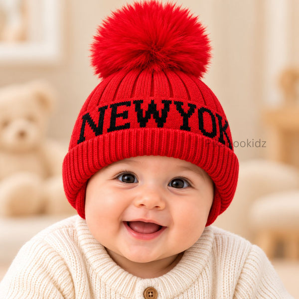 Woollen Baby Cap | Pikaboo Kidz - alt view