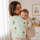 Muslin Burp Cloth 25*50 cms (Any 3) Combo