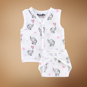 Muslin Jabla & Nappy Set