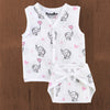 Button Jabla & Nappy set – Baby Elephants
