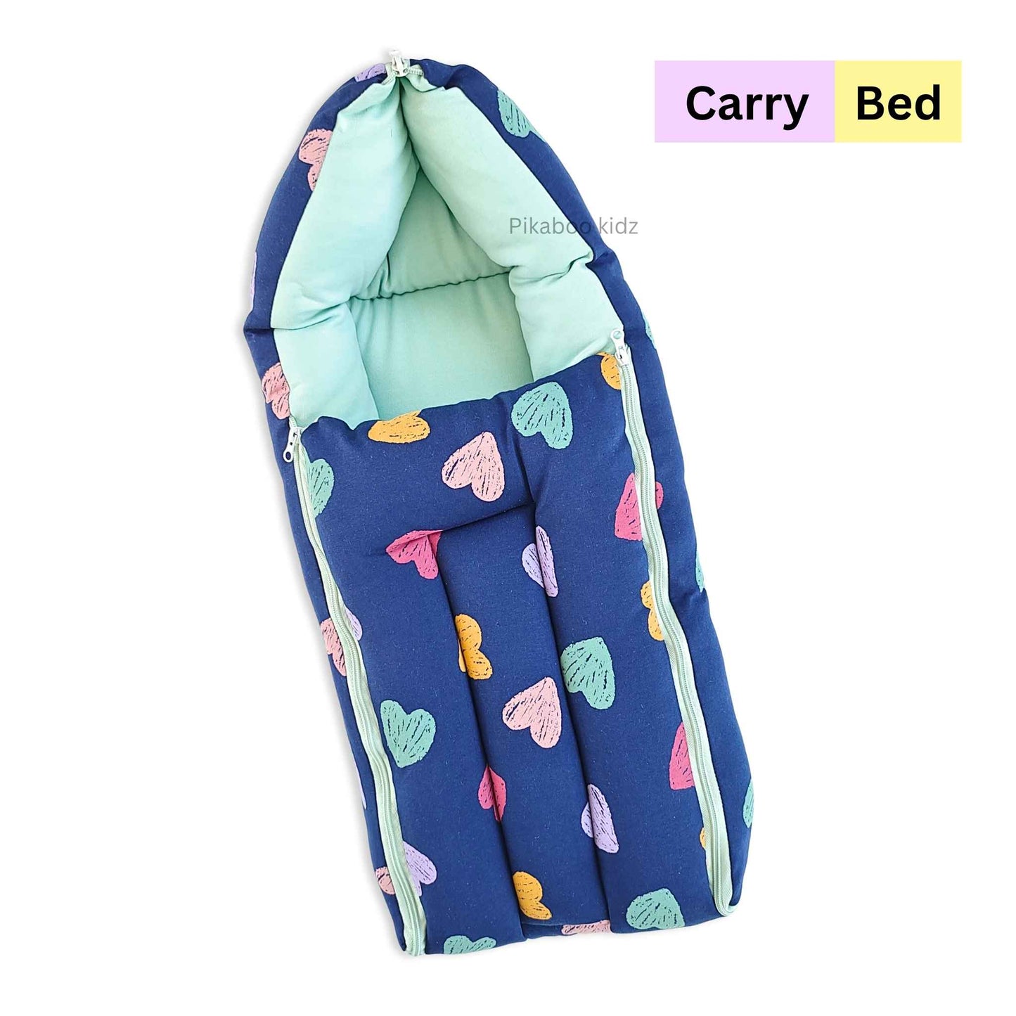 Cotton Carry Bed – Hearts