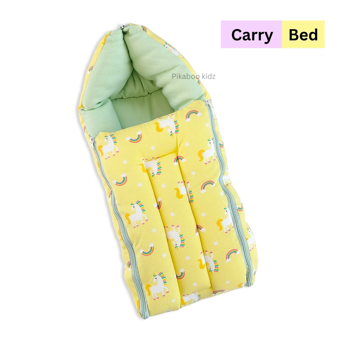 Cotton Carry Bed – Rainbow