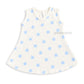 Cotton A-line frock 6-12M - Big stars