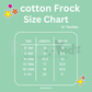 Cotton frill sleeve frock - Blueberry Blossom