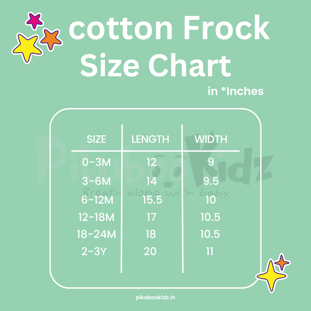 Cotton frill sleeve frock - Blueberry Blossom