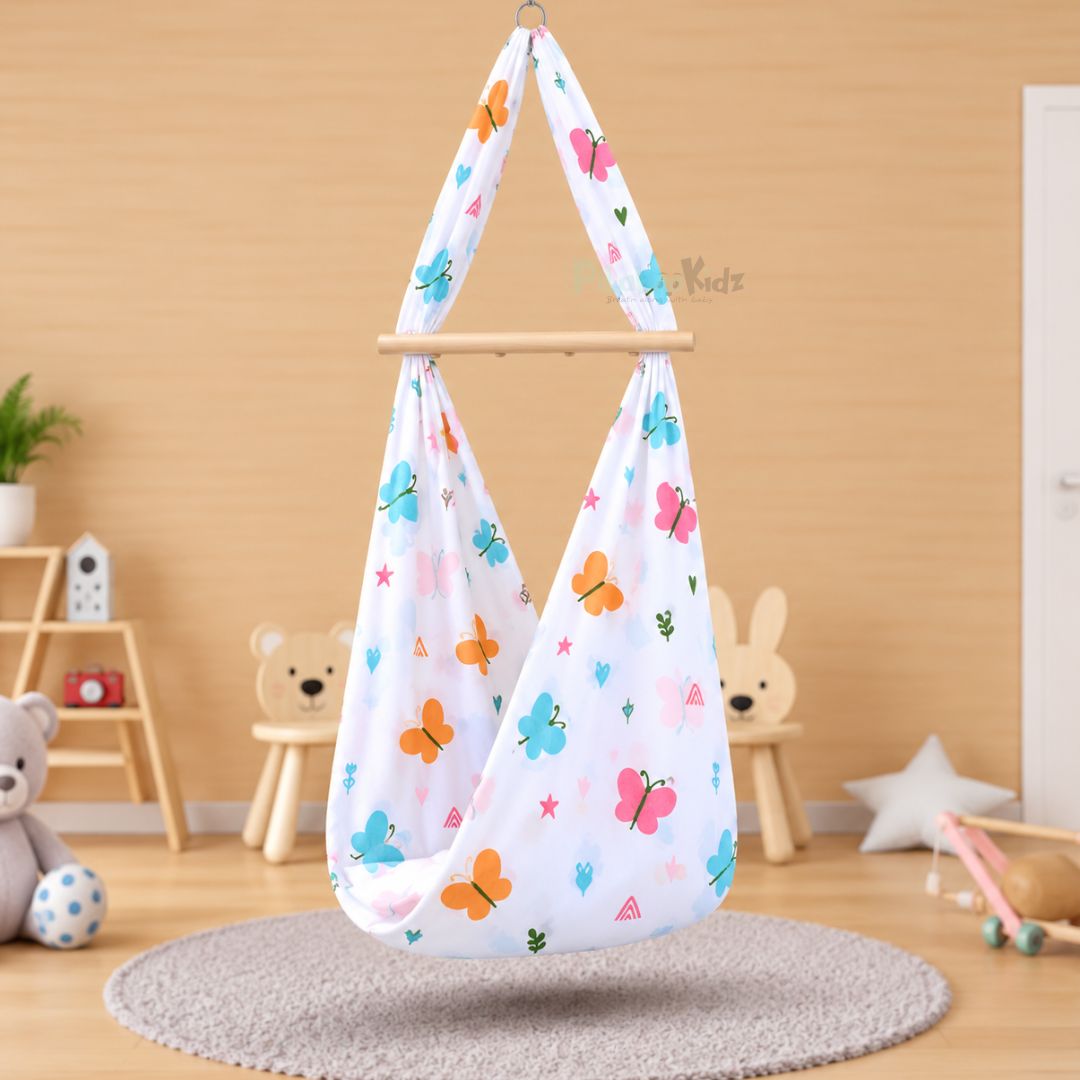 Cotton Cradle cloth – Butterflies