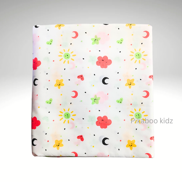 Organic Cradle cloth – Happy Sky