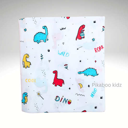Organic Cradle cloth – Wild Dino