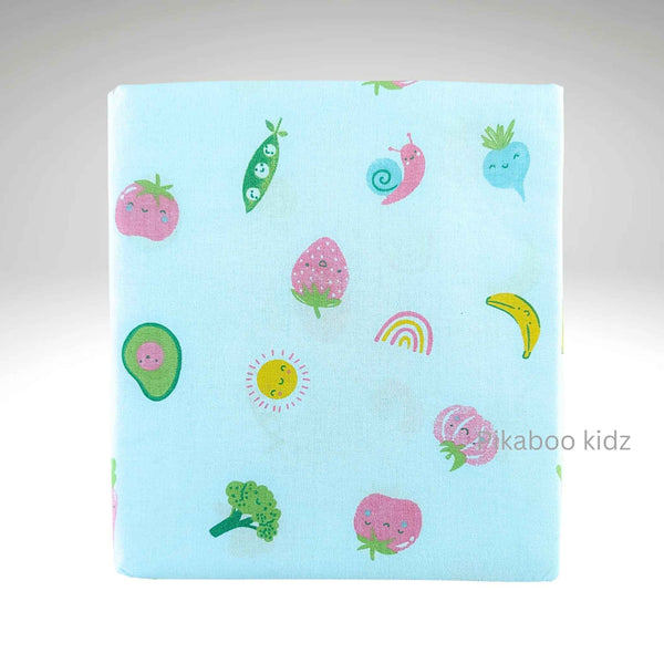 Organic Cradle cloth –  Blue